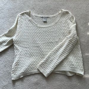 American Rag knit cropped sweater